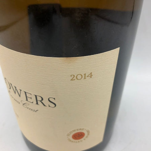 フラワーズ シャルドネ ソノマコースト 2014 750ml 13.5% Flowers Sonoma Coast Chardonnay 白ワイン【S】