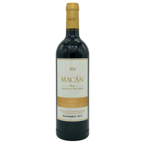 リオハ マカン ボデガス ベンジャミン ド ロートシルト ベガ シシリア 2016 750ml 14.5% Rioja Macan Benjamin de Rothschild Vega Sicilia スパニッシュワイン【B0】