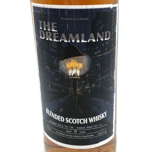 東京都限定◆秩父令和商会 THE DREAMLAND 11年 ブレンデッド ウイスキー 2nd Filled Oloroso Sherry Hogshead 700ml 59.2% 【F4】