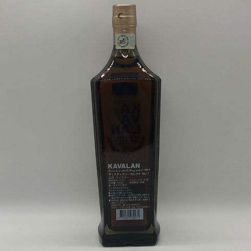 カヴァラン カバラン ディスティラリー セレクト No.1 700ml 40% KAVALAN ウイスキー【M0】