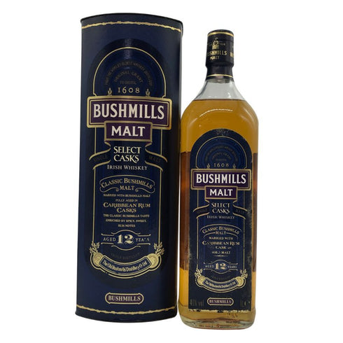 ブッシュミルズ 12年 1000ml 40% BUSHMILLS アイリッシュウイスキー【V1】