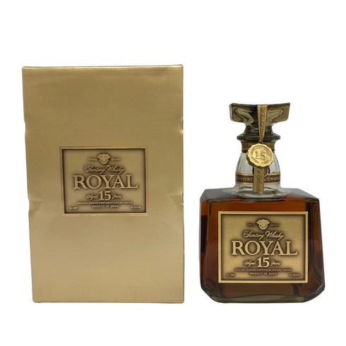 東京都限定◆サントリー ウイスキー ローヤル 15年 ゴールドラベル 750ml 43% SUNTORY WHISKY ROYAL 【J4】