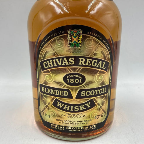シーバスリーガル 12年 1000ml 43% CHIVAS REGAL 【F3】