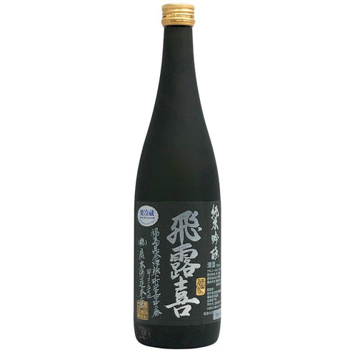 廣木酒造本店 飛露喜 純米吟醸 黒ラベル 720ml 16% 2025年4月 日本酒 - 特別純米酒【O5】