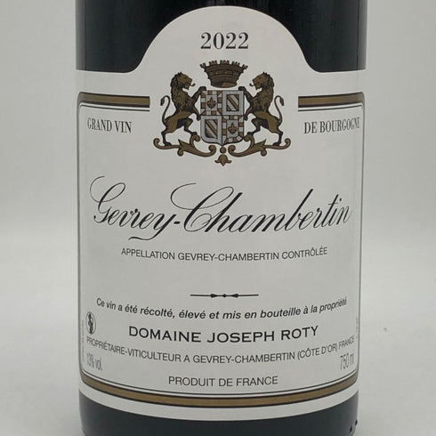 ドメーヌ ジョセフ ロティ ジュヴレ シャンベルタン 2022 750ml 13% Joseph Roty Gevrey Chambertin ブルゴーニュワイン【M1】