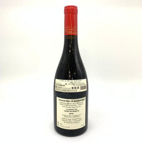フランソワ ラマルシュ ラ グランド リュ グラン クリュ モノポール 2015 750ml 13.5% Francois Lamarche La Grande Rue Grand Cru Monopole ブルゴーニュワイン【E2】