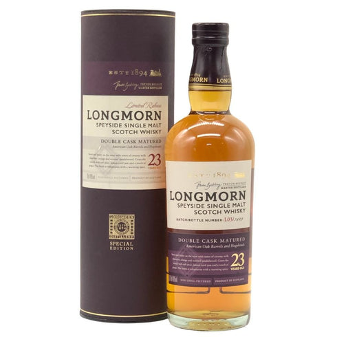 ロングモーン 23年 ダブルカスク マチュアード 700ml 48% LONGMORN スコッチウイスキー【B3】