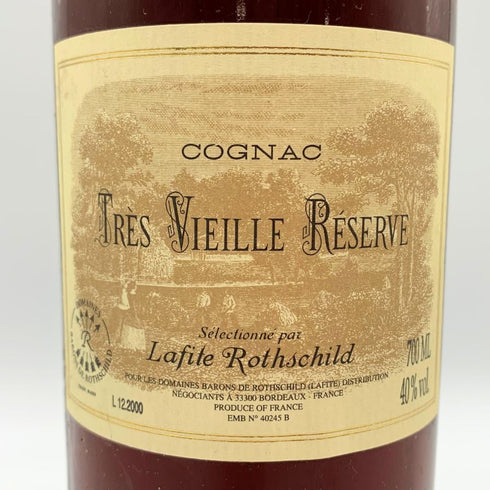 トレ ヴィエイユ レゼルヴ ラフィット ロートシルト コニャック 700ml 40% TRES VIEILLE RESERVE Lafite Rothschild コニャック【Q2】