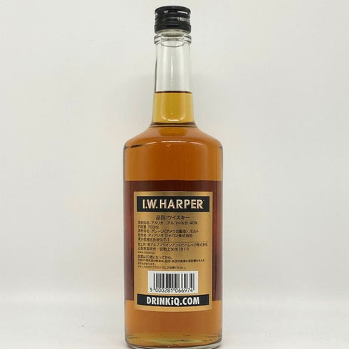 IW ハーパー ゴールドメダル 700ml 40% I.W. HARPER GOLD MEDAL バーボン【B4】