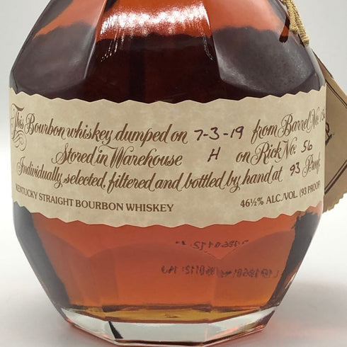 ブラントン シングルバレル 2019 750ml 46.5% Blanton's SINGLE BARREL バーボン【A3】