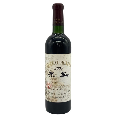 シャトー ホンジョー 果王 2004 720ml 12.5% CHATEAU HONJYO 日本ワイン【Q4】