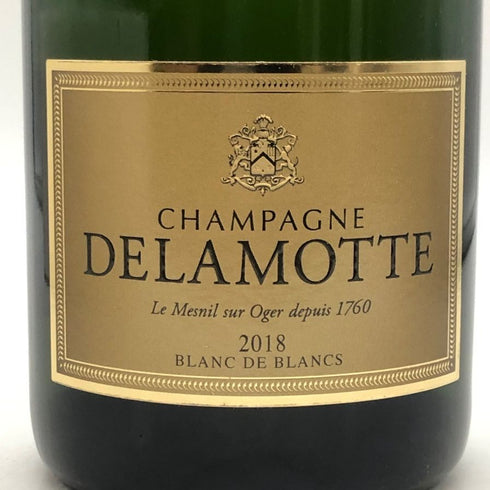 ドゥラモット ブリュット ブラン ド ブラン ミレジメ 2018 750ml 12% DELAMOTTE シャンパン【X0】
