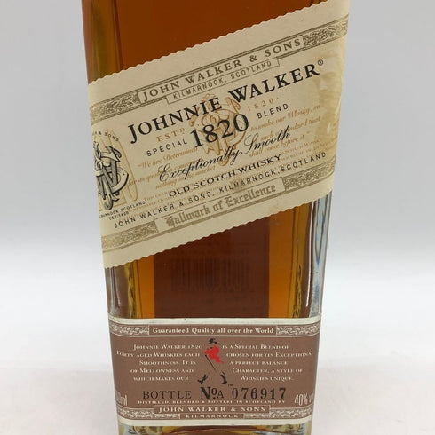 ジョニーウォーカー 1820 スペシャルブレンド 700ml 40% Johnnie Walker Special Blend スコッチウイスキー【L1】