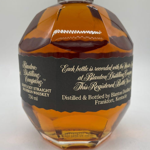 ブラントン シングルバレル ブラックラベル 2023 750ml 40% Blanton's SINGLE BARREL BLACK LABEL バーボン【X】