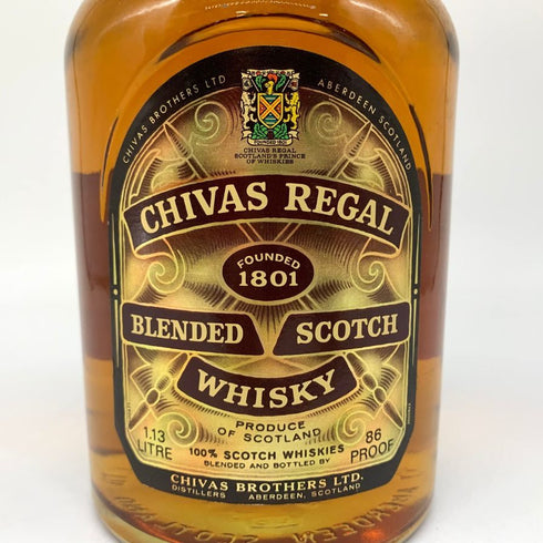 シーバスリーガル 12年 ブレンデッドスコッチウイスキー 1130ml 43% CHIVAS REGAL スコッチウイスキー【V4】