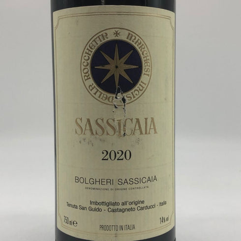 サッシカイア 2020 750ml 14% SASSICAIA イタリアワイン【P0】