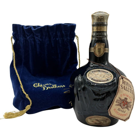 シーバス ブラザーズ ロイヤルサルート 21年 青陶器 700ml 40% CHIVAS BROTHERS ROYAL SALUTE スコッチウイスキー1330g【M0】