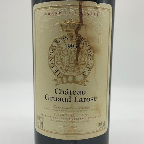 シャトー グリュオ ラローズ 1993 1500ml 12.5% GRUAUD LAROSE ボルドーワイン【G1】