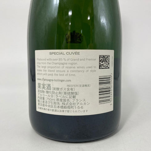 ボランジェ スペシャル キュヴェ 750ml 12% BOLLINGER SPECIAL CUVEE シャンパン【Z4】