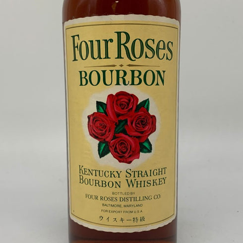 フォアローゼス 6年 バーボン ウイスキー 750ml 43% Four Roses BOURBON KETTUCKY バーボン【Y1】