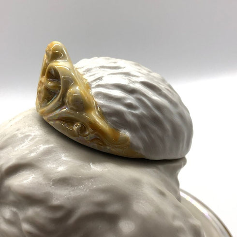 ティーカッププードル デキャンタ ブラン 陶器ボトル 500ml Teacup poodle Decanter ブランデー1260g【F0】