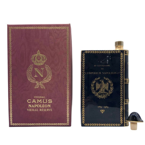 カミュ ナポレオン ブック 青金陶器 700ml 40% CAMUS NAPOLEON コニャック1170g【U】