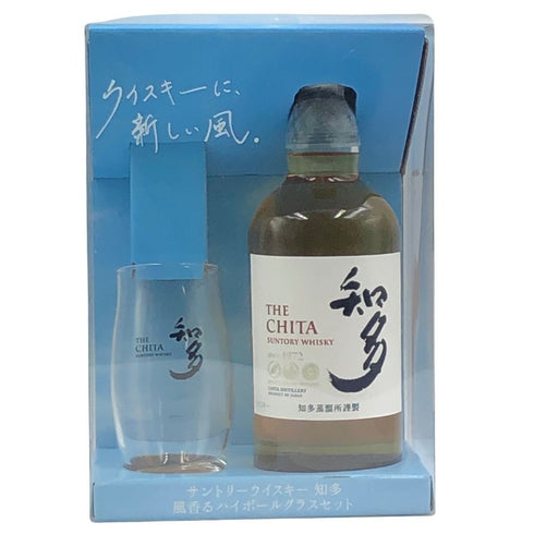 東京都限定◆サントリー 知多 グラス付 シングルグレーン 700ml 43% SUNTORY CHITA 【J2】