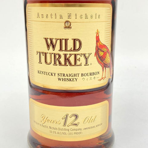 ワイルドターキー 12年 101プルーフ ビヨンドデュプリケーション 750ml 50.5% WILD TURKEY 12 y.o 101 Proof Beyond Duplication 【SKU】
