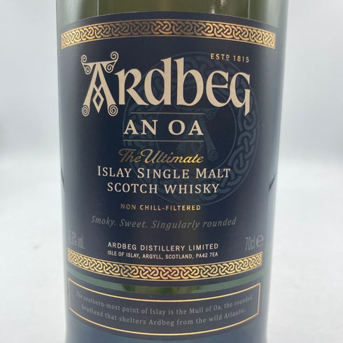 アードベッグ アン オー 700ml 46.6% ARDBEG AN OA スコッチウイスキー【C3】