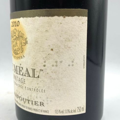 ミシェル シャプティエ エルミタージュ ルージュ ル メアル 2010 750ml 13.5% Michel Chapoutier ERMITAGE LE MEAL フランスワイン【U1】
