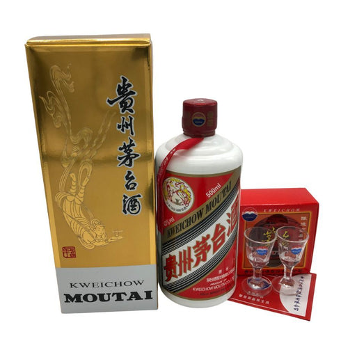 貴州茅台酒 マオタイ酒 天女ラベル 年式表記なし 500ml 43% MOUTAI 中国酒973g【L4】