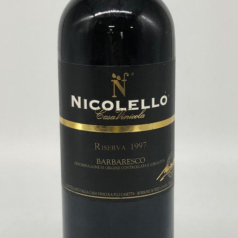 ニコレッロ バルバレスコ リゼルヴァ 1997 750ml Nicolello Barbaresco Riserva イタリアワイン【L2】