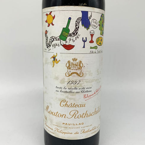 シャトー ムートン ロートシルト 1997 750ml 12.5% Chateau mouton rothschild ボルドーワイン【T4】