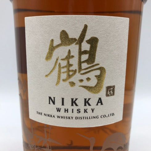 東京都限定◆ニッカ 鶴 スリムボトル700ml 43% 【M1】