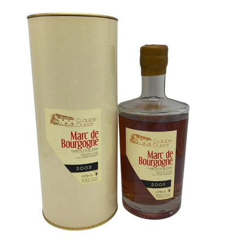 クロード デュガ オー ド ヴィー ド マール 2003 700ml 42% Marc de Bourgogne ブランデー【G4】