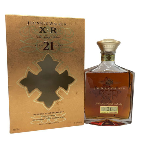 ジョニーウォーカー 21年 XR 750ml 40% Johnnie Walker スコッチウイスキー【S4】