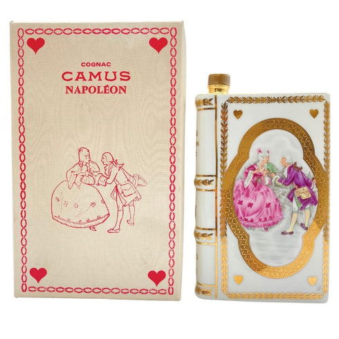 カミュ ナポレオン ブック 紳士と淑女 天使の戯れ 陶器 700ml 40% CAMUS NAPOLEON BOOK 1181g【K】