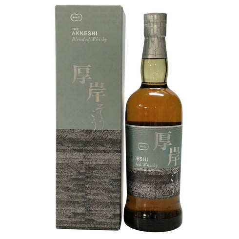 東京都限定◆厚岸 霜降 2024 ブレンデッドウイスキー 700ml 48% AKKESHI 【M】