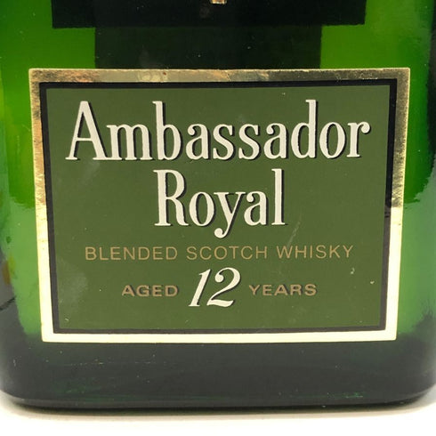 アンバサダー ロイヤル 12年 750ml 43% Ambassador ROYAL スコッチウイスキー【C3】