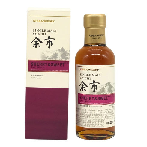 東京都限定◆ニッカ 余市 シェリー&スイート 180ml 55% NIKKA YOICHI 【M2】