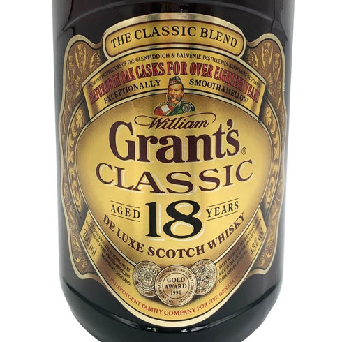 グランツ クラシック 18年 GRANTU CLASSIC スコッチウイスキー【E3】