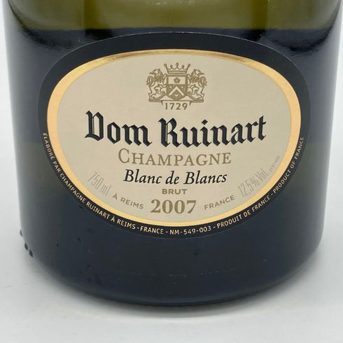 ドン ルイナール ブラン ド ブラン 2007 12.5% 750ml Dom Ruinart シャンパン【N】