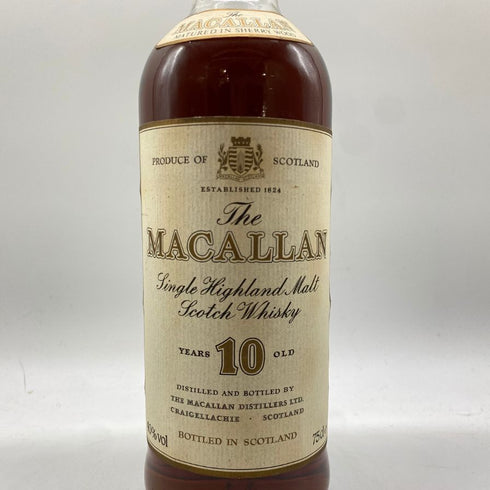 マッカラン 10年 旧ボトル 特級 750ml 40% THE MACALLAN 【M4】