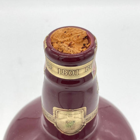 シーバス ブラザーズ ロイヤル サルート 21年 赤陶器 750ml 40% CHIVAS BROTHERS ROYAL SALUTE スコッチウイスキー1323g【V】