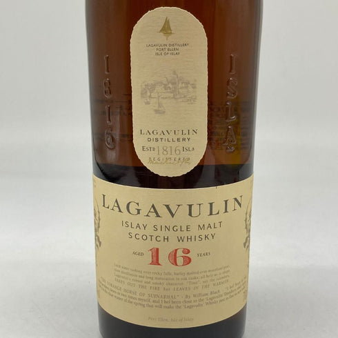 ラガヴーリン 16年 シングルモルト ウイスキー 700ml 43% LAGAVULIN スコッチウイスキー【L】