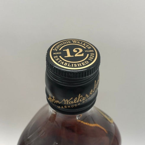 ジョニーウォーカー ブラックラベル 12年 黒キャップ 【2本セット】 700ml 40% Johnnie Walker BLACK LABEL スコッチウイスキー【A4】