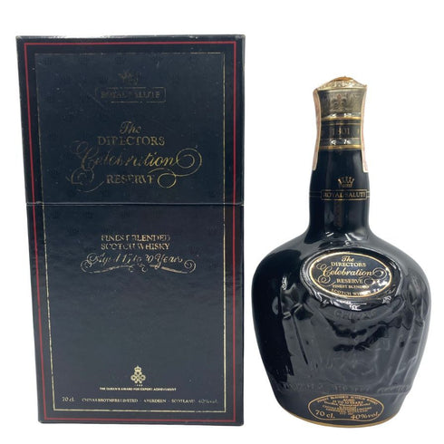 ロイヤルサルート セレブレーション リザーブ 黒陶器 15-30年 40% 700ml ROYAL SALUTE スコッチウイスキー1345g【M2】