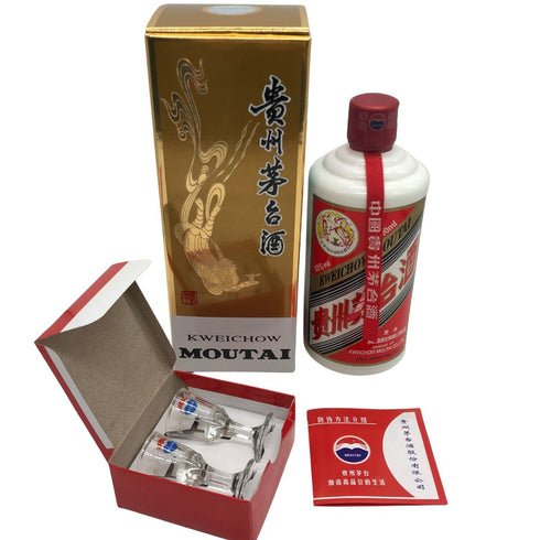 貴州茅台酒 マオタイ酒 天女ラベル 2019 53% 500ml KWEICHOW MOUTAI 中国酒939g【E1】