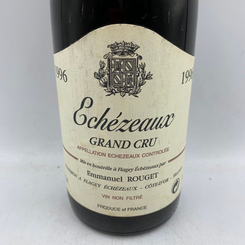 エマニュエル ルジェ エシェゾー グラン クリュ 1996 750ml 13.5% Emmanuel Rouget ECHEZEAUX GRAND CRU【同梱不可】 【B1】