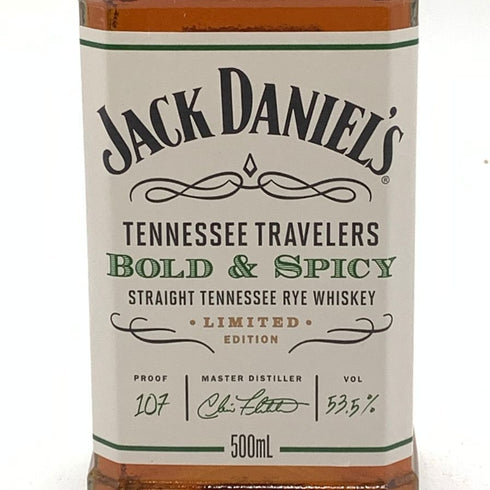 ジャックダニエル テネシートラベラーズ ボールド&スパイシー No.2 500ml 53.5% JACK DANIERL'S TENNESSEE TRAVELERS BOLD SPICY 【L4】